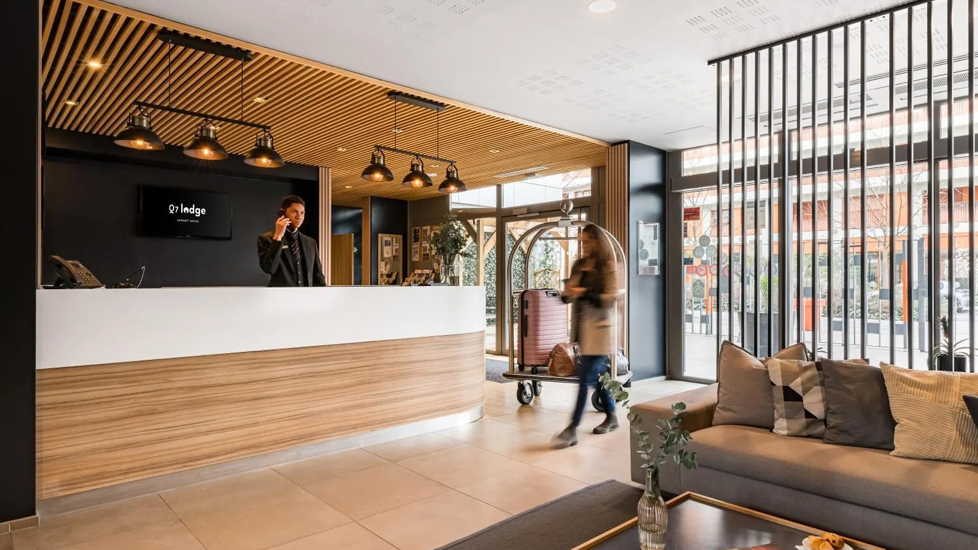 Aparthotel Appart Hotel Q7 Lodge Lyon 7